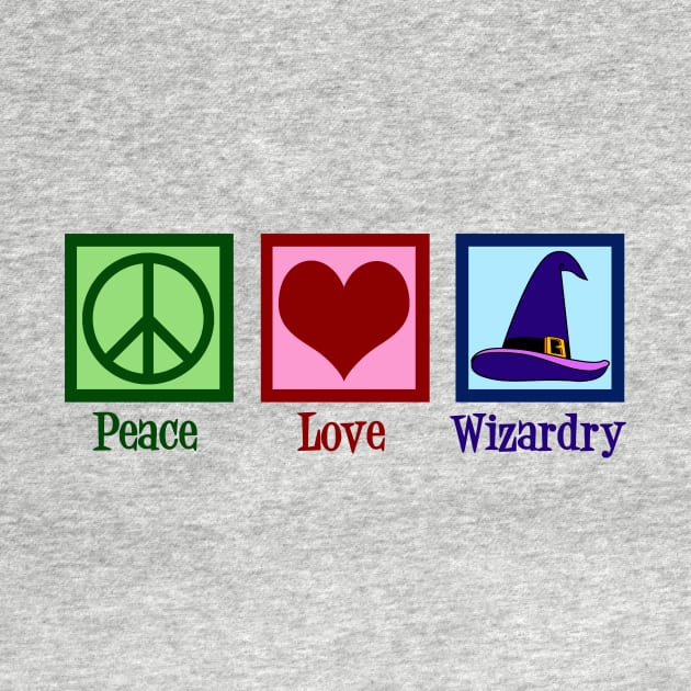 Peace Love Wizardry by epiclovedesigns